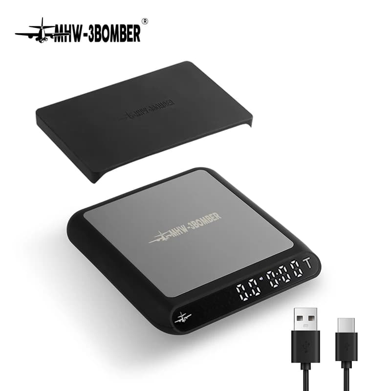 Precision Brewing: MHW-3BOMBER Espresso Scale