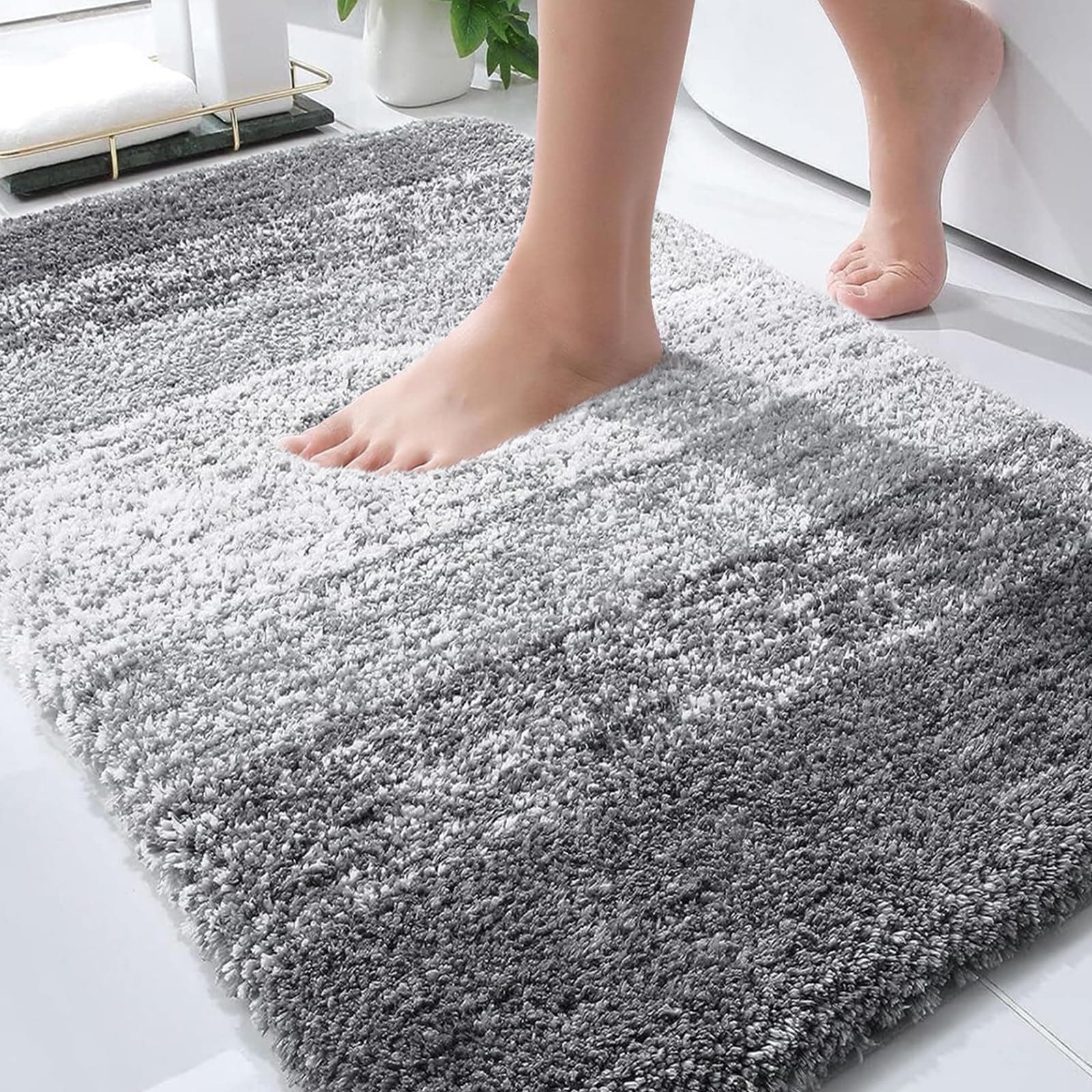 OLANLY Bathroom Rugs Mat 30x20