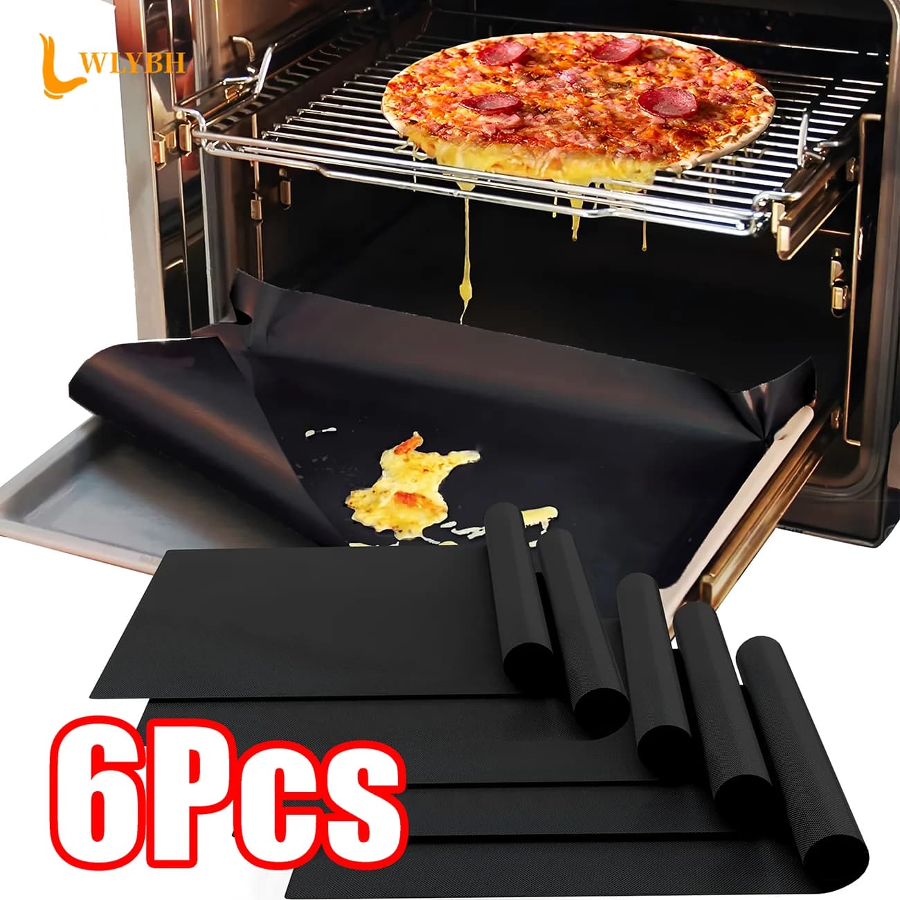 Oven Bottom Liners Non Stick Barbecue Grill Mats