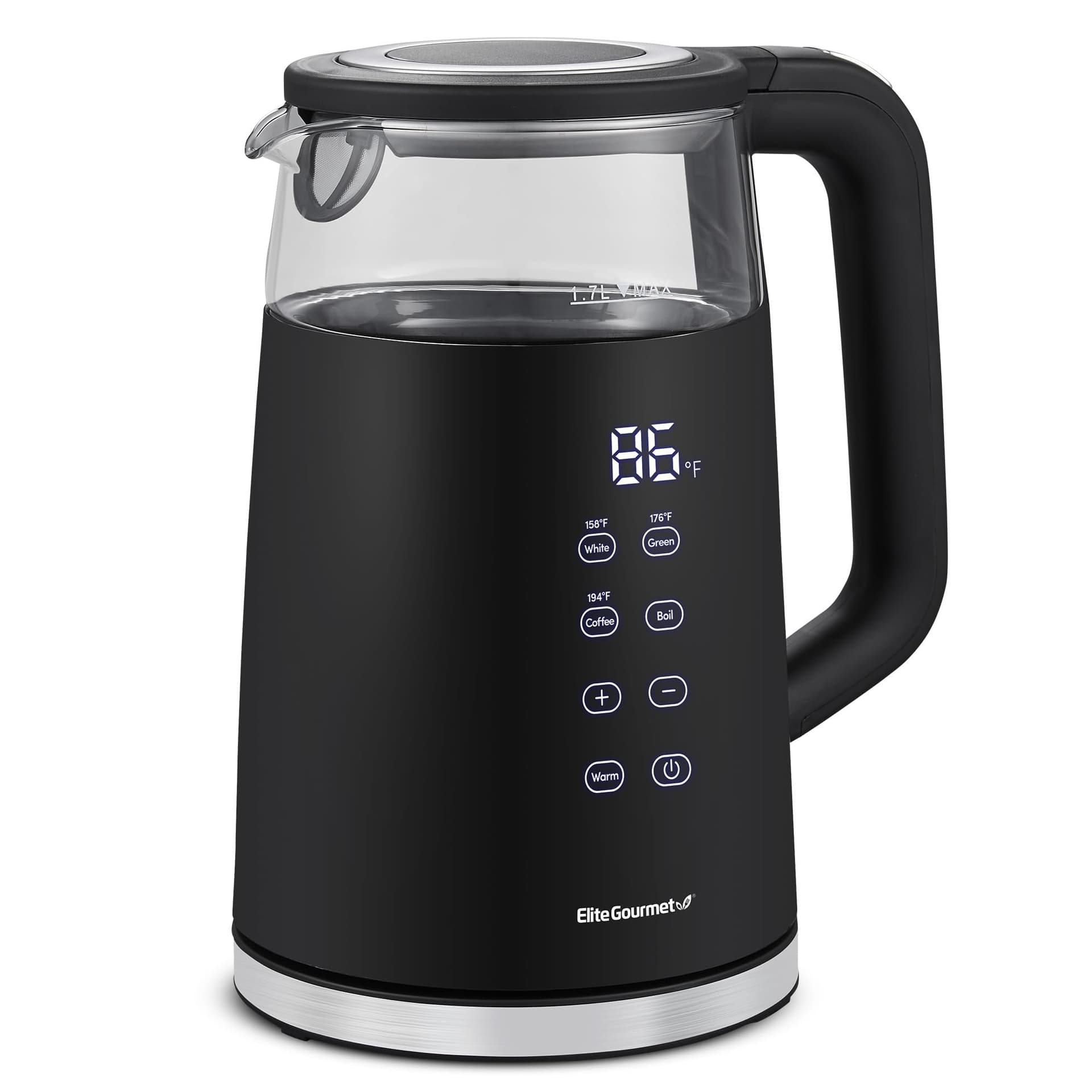 Elite Gourmet Electric Tea Kettle: Trendy & Safe