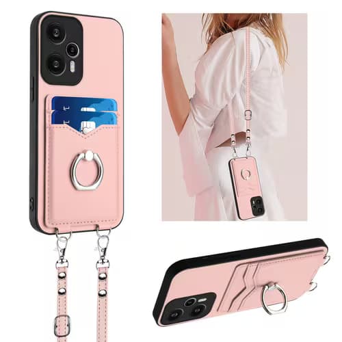 Stylish Faux Leather Wallet Case for Redmi Note 12