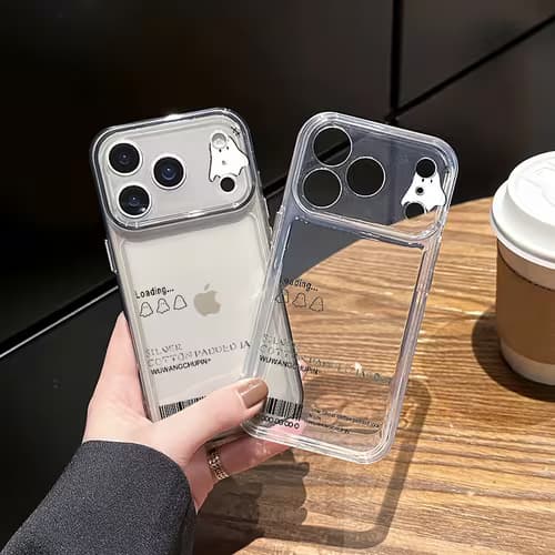 Phone Case - Cartoon Ghost Pattern Wallpaper High