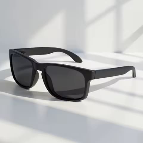 Classic Fashion Square Polarized Sunglasses Men Vintage