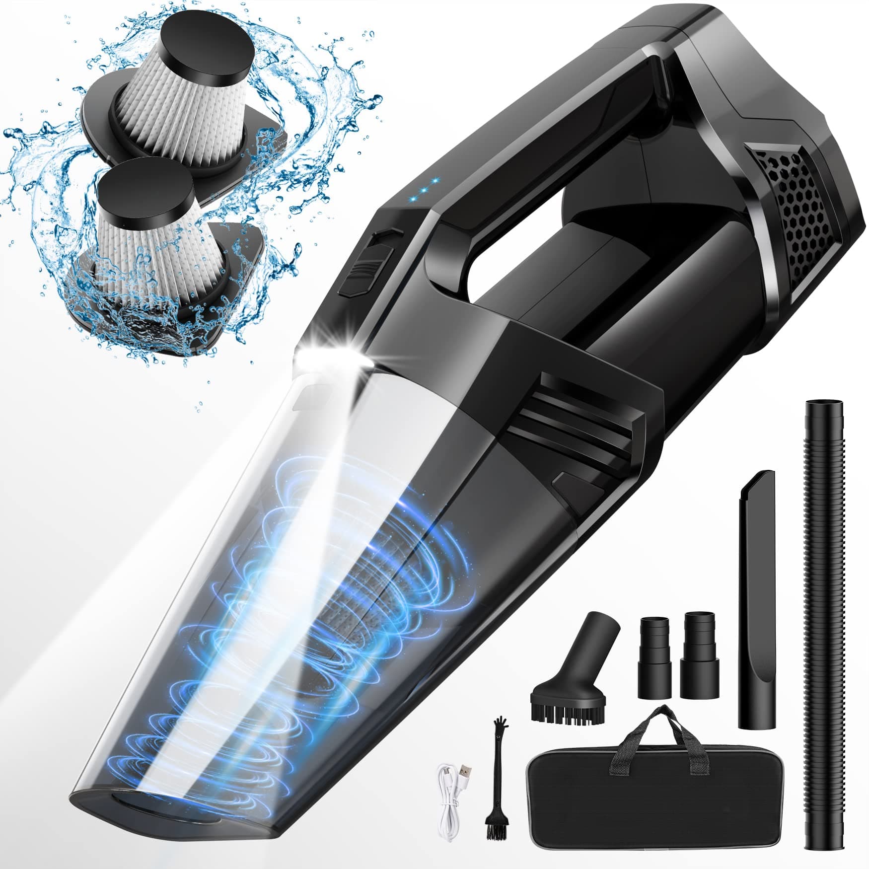Blestan Handheld Vacuum Cordless Portable Car Vacuum with