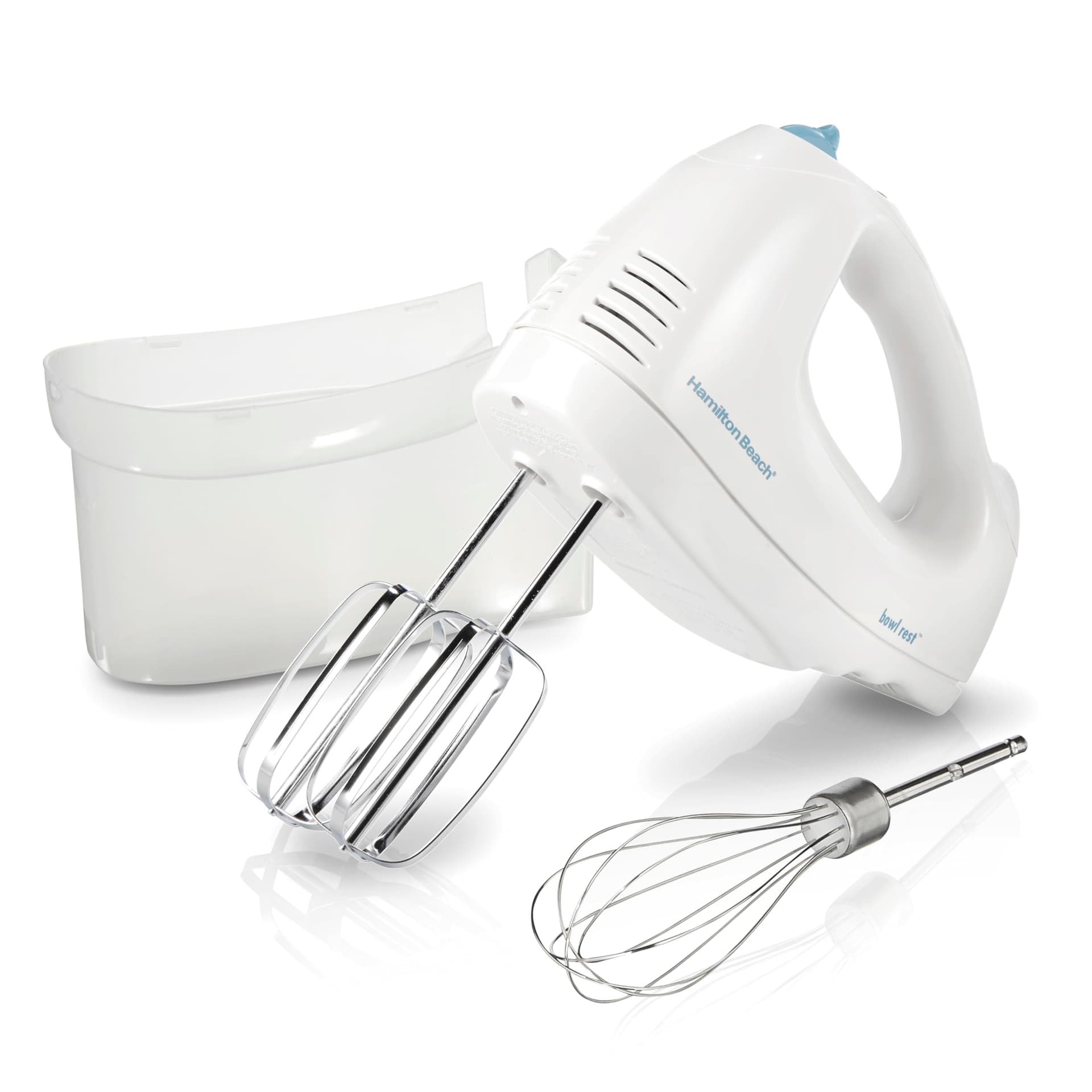 Convenient 6-Speed Hand Mixer with Storage Case