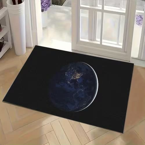 Earth at Night Globe Floor Lamp