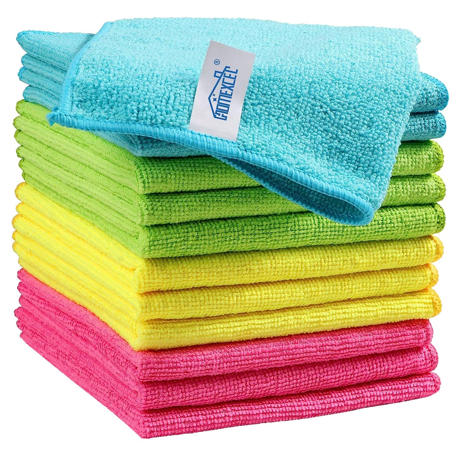 Ultra-Soft Microfiber Cleaning Cloths for Streak-Free