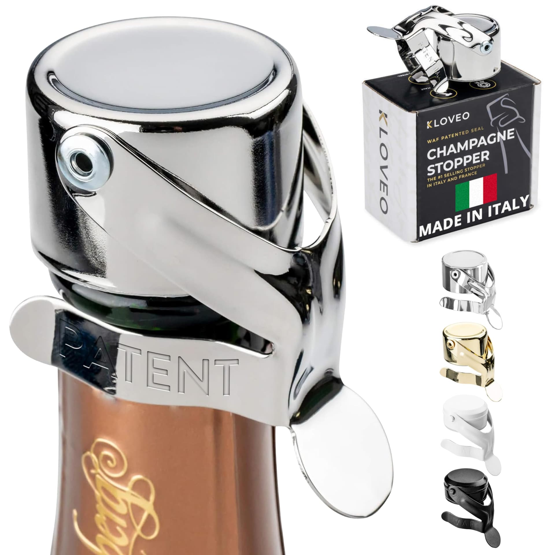 KLOVEO Champagne Stopper: Professional Grade Seal