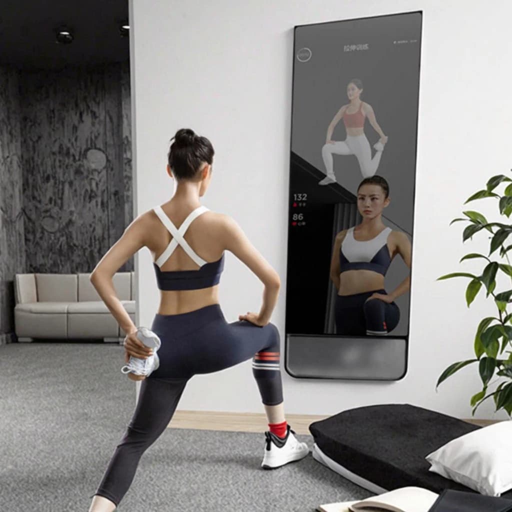 CH 32 Inch Floor Stand Magic Mirror Gym