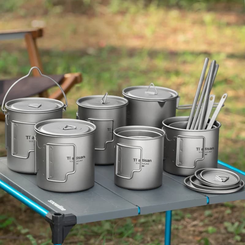 Tiartisan Outdoor Titanium Lightweight Portable Tea Coffee Cup