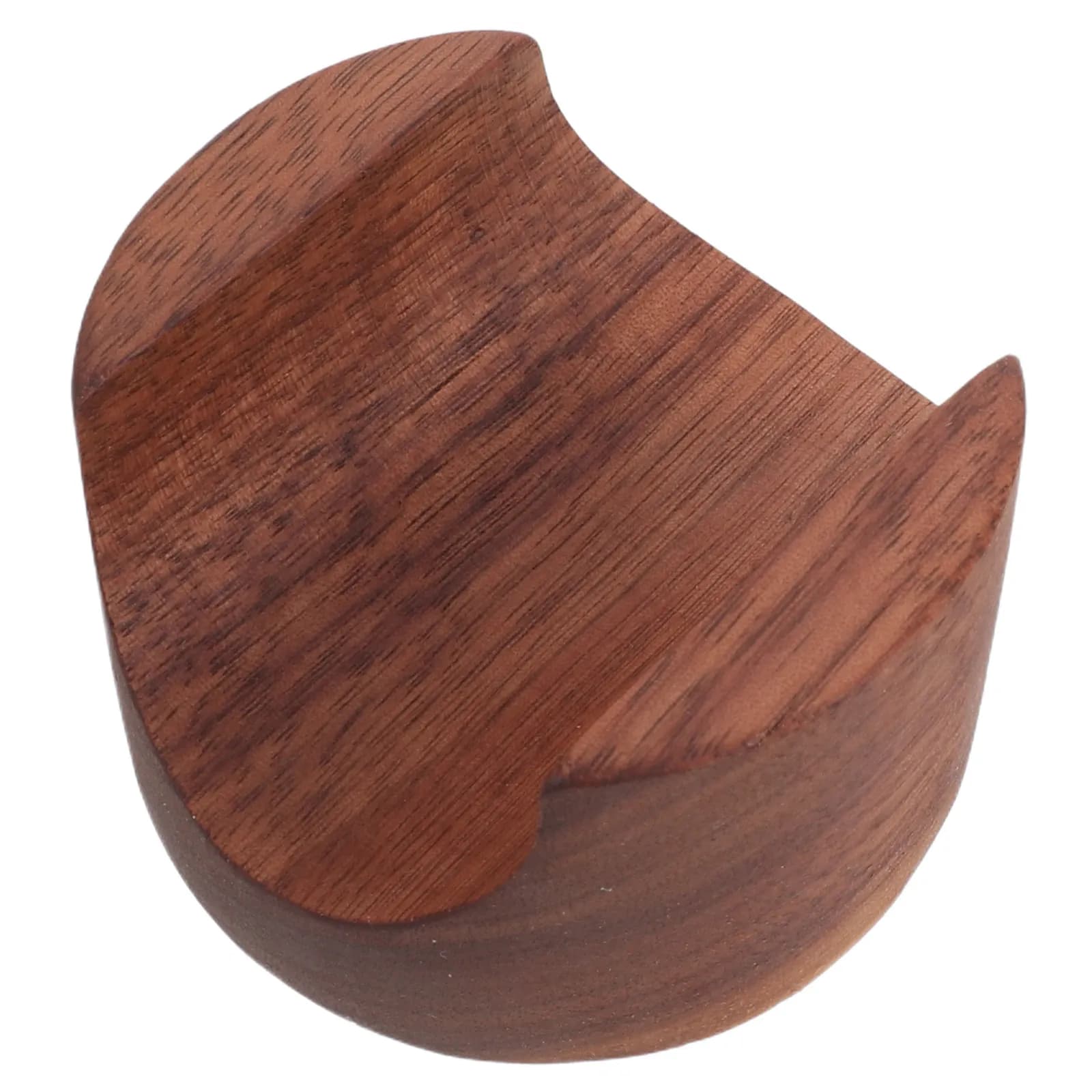 Rustic Solid Wood Rolling Pin Holder for Bakers
