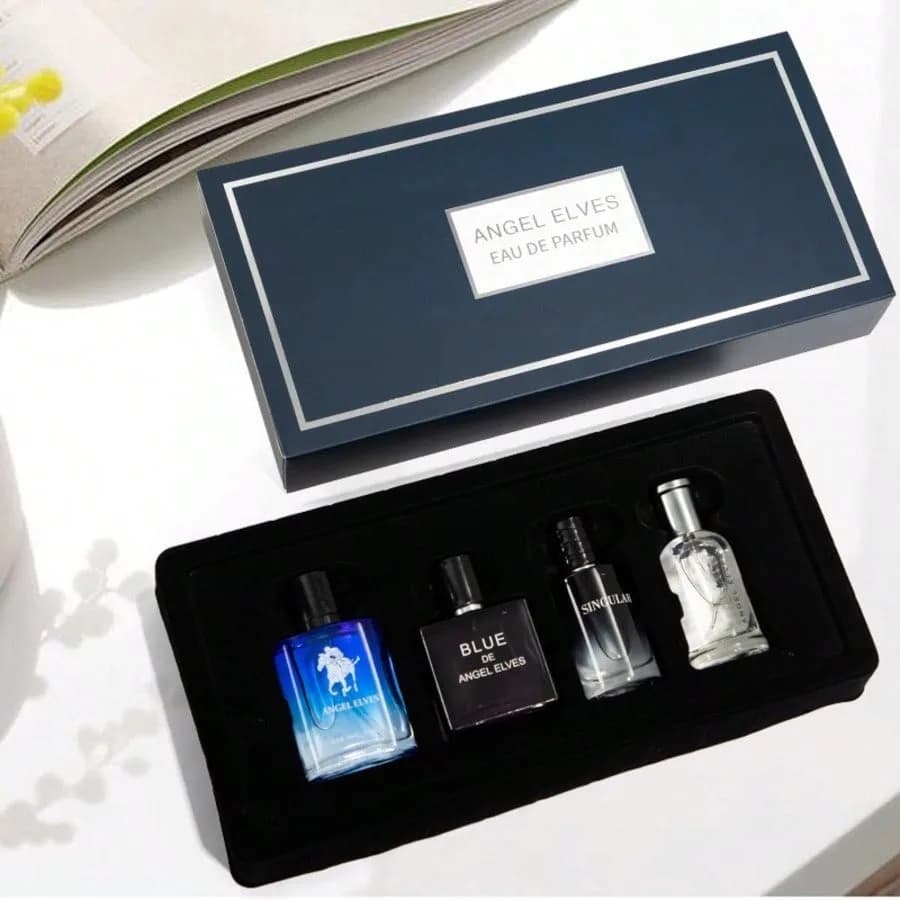 Gift Box 4 Pcs Set New Brand Perfume