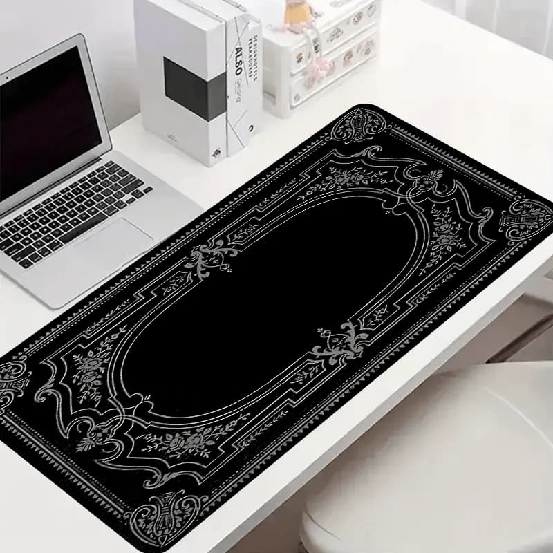 Stylish Large Baroque Mouse Pad for Desktops
