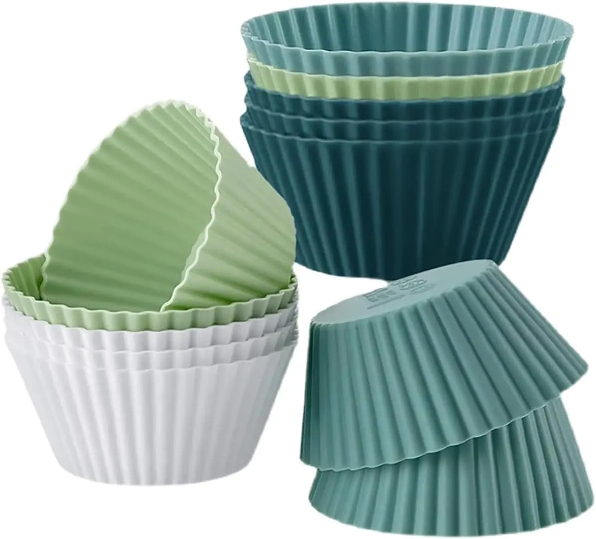 Versatile 12-Piece Silicone Baking Set