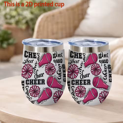 Trendy 12Oz Insulated Tumbler for Cheer Lovers