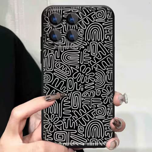 Trendy Graffiti TPU Phone Case for Xiaomi Models
