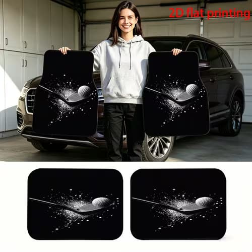2D Flat 4pcs Set about "Golf Ball Sports