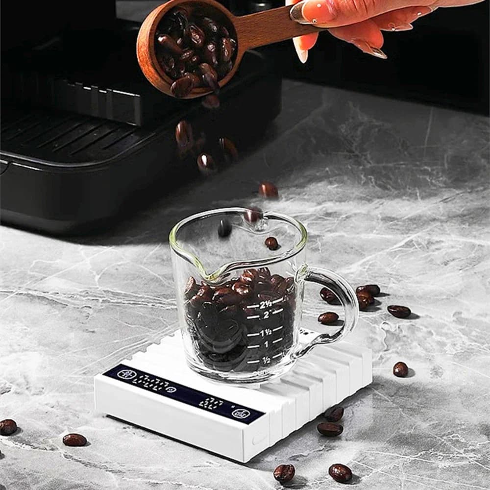 Smart Mini Electronic Scale for Perfect Coffee Brewing