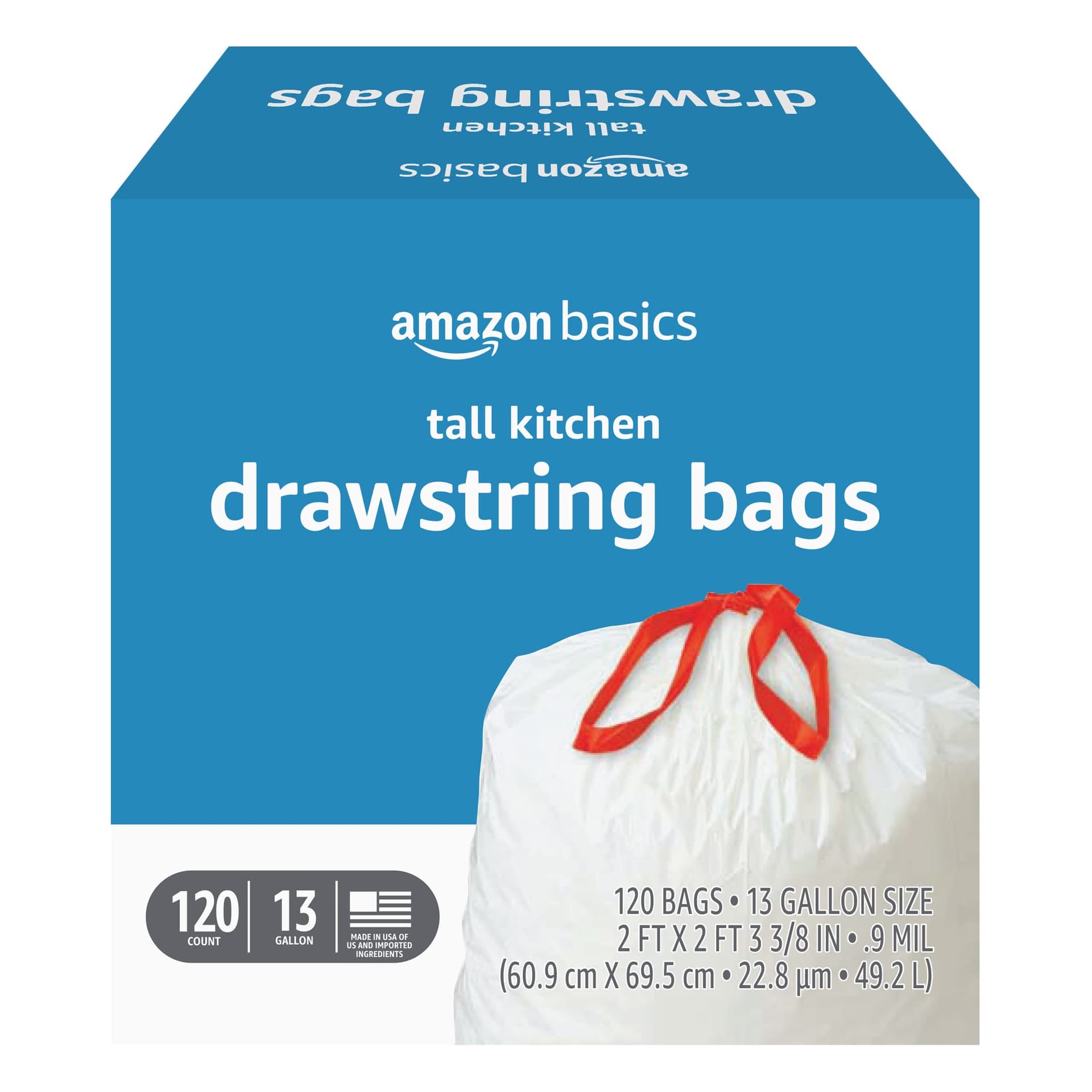 Sturdy 13-Gallon Kitchen Trash Bags Trending Now