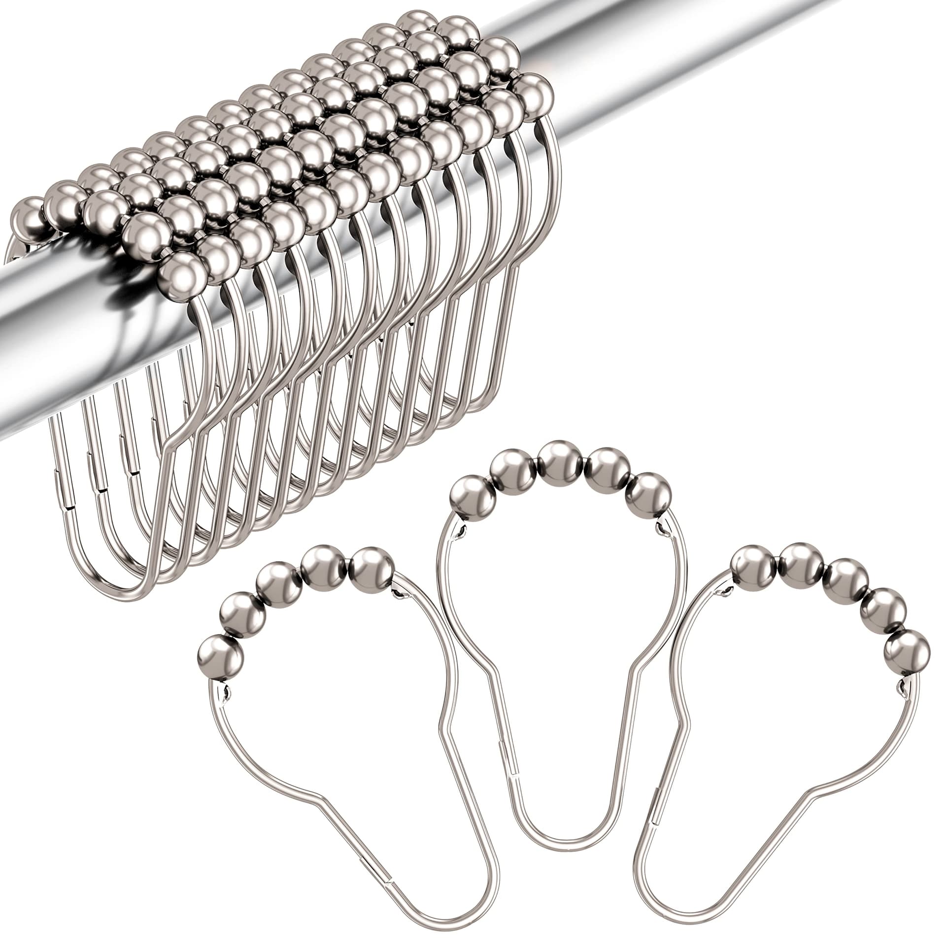 Amazer Shower Curtain Hooks