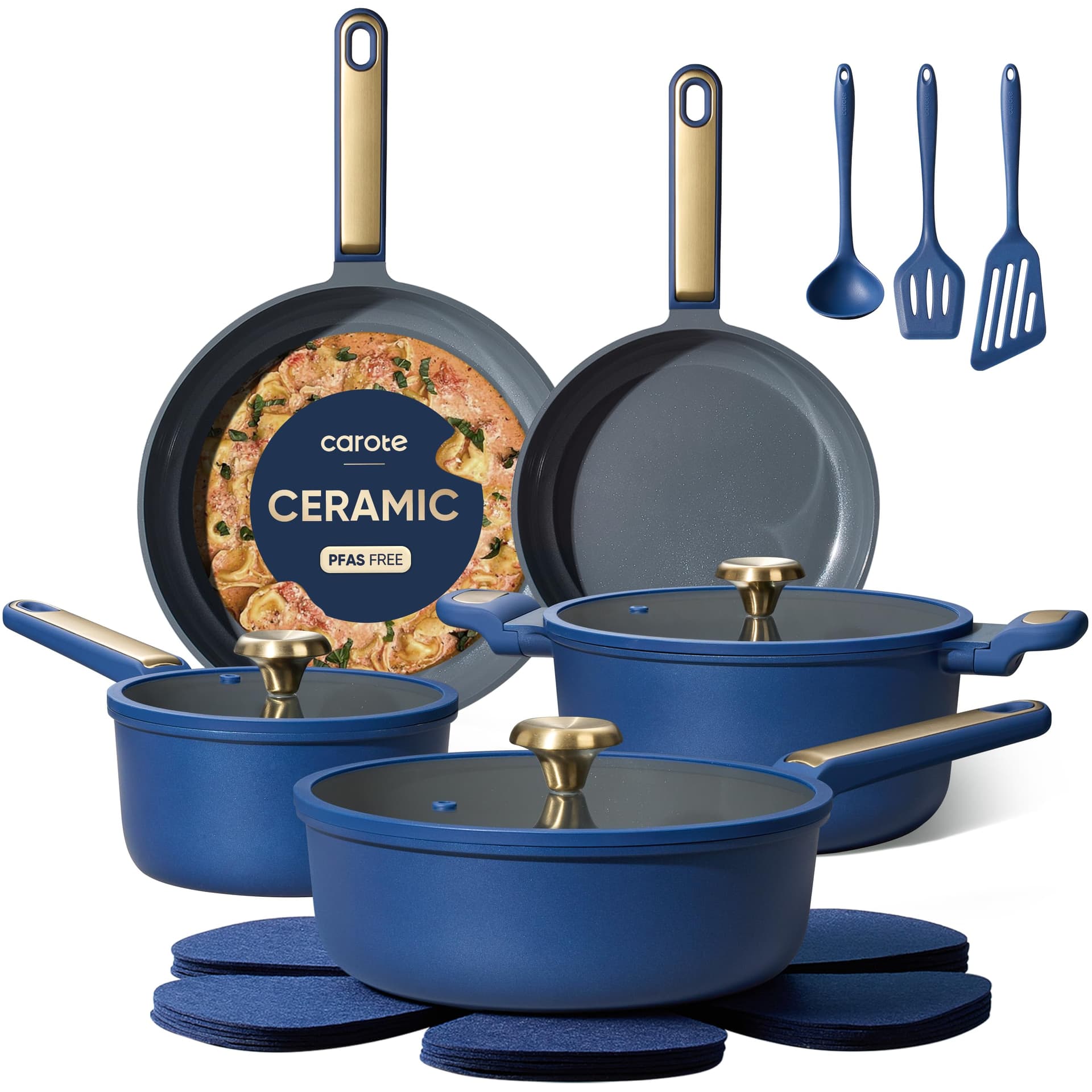 CAROTE Ceramic Cookwar Set