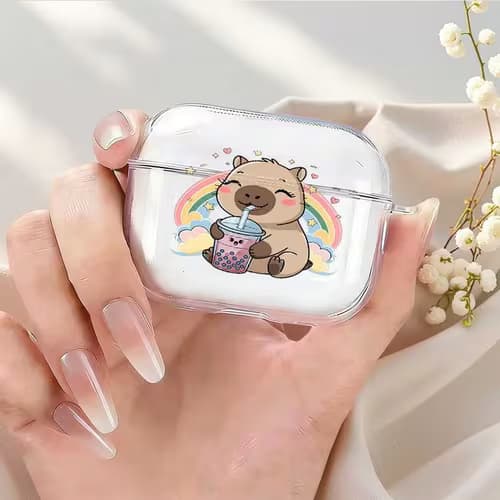 Capybara-Themed AirPods Case: Fun Protection