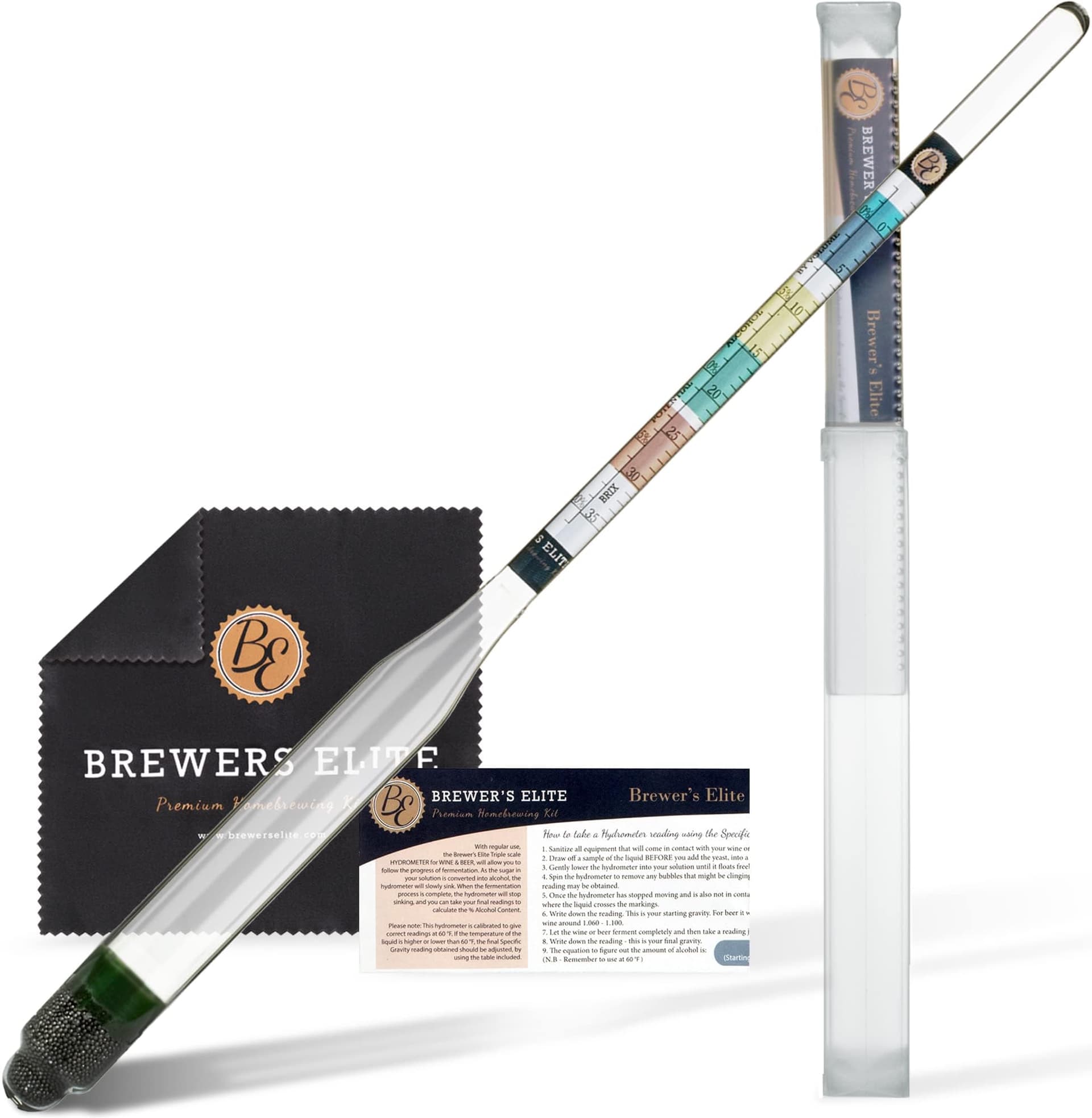 Precision Hydrometer for Home Brewing Enthusiasts