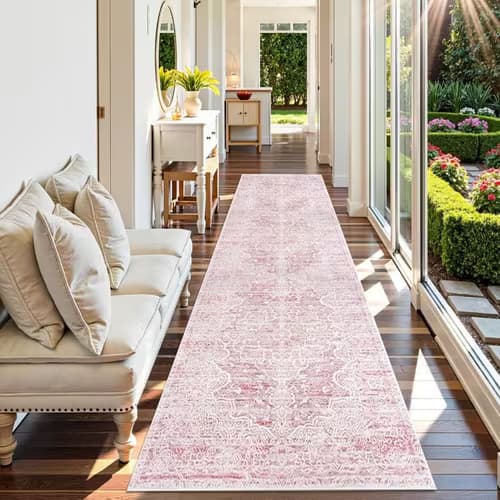 1pc American Vintage Persian Bohemian Printed Rug