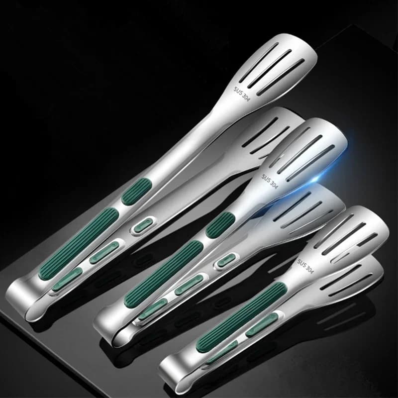 Versatile Stainless Steel Kitchen Tongs Trending Now
