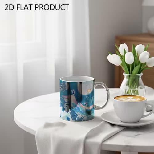 Dreamy Mermaid Mug: Cozy & Charming Drinkware