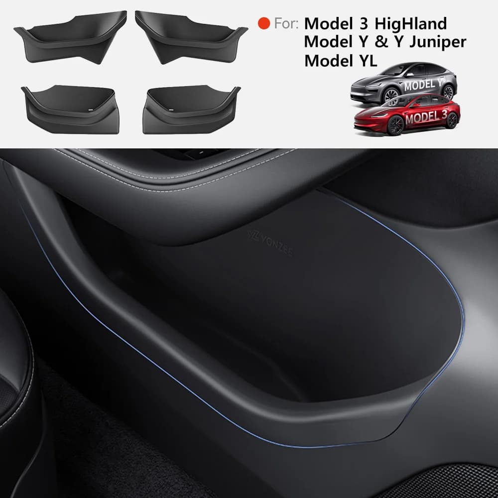 YZ Car Door Side Storage Box For Tesla