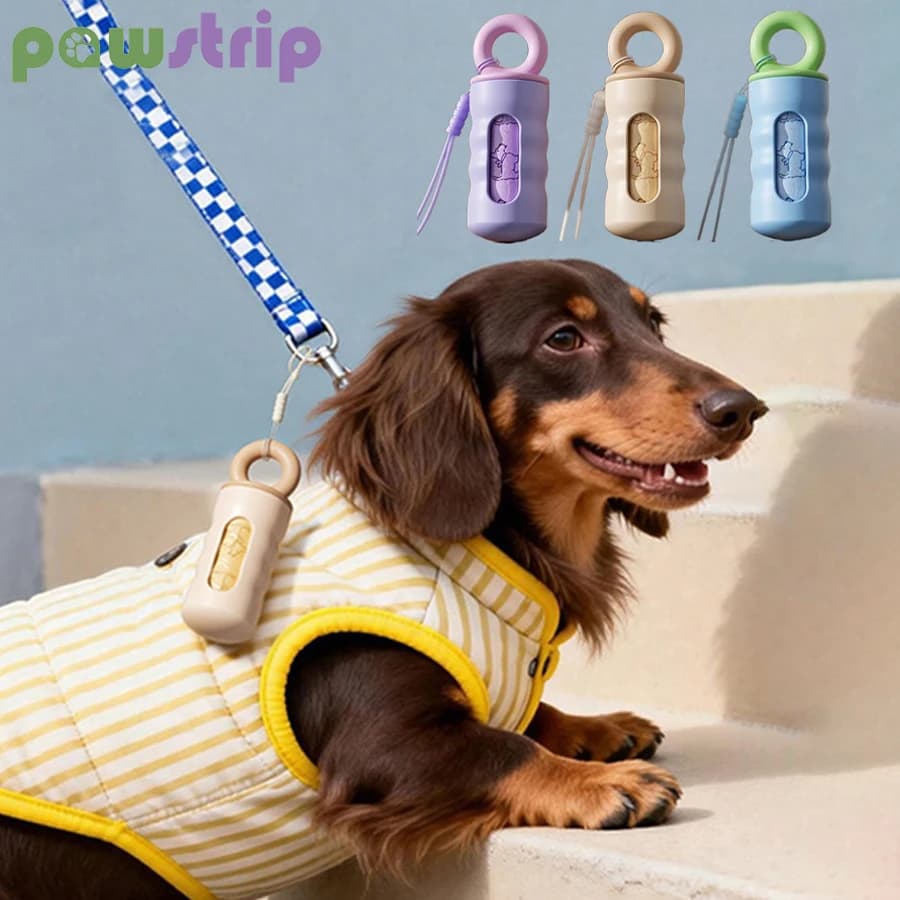 Outdoor Portable Dog Poop Bag Dispenser Stylish Pet