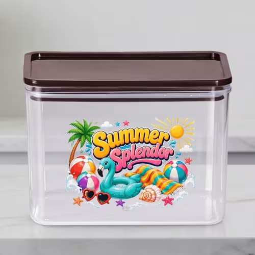 Charming Flamingo Canister for Trendy Kitchens