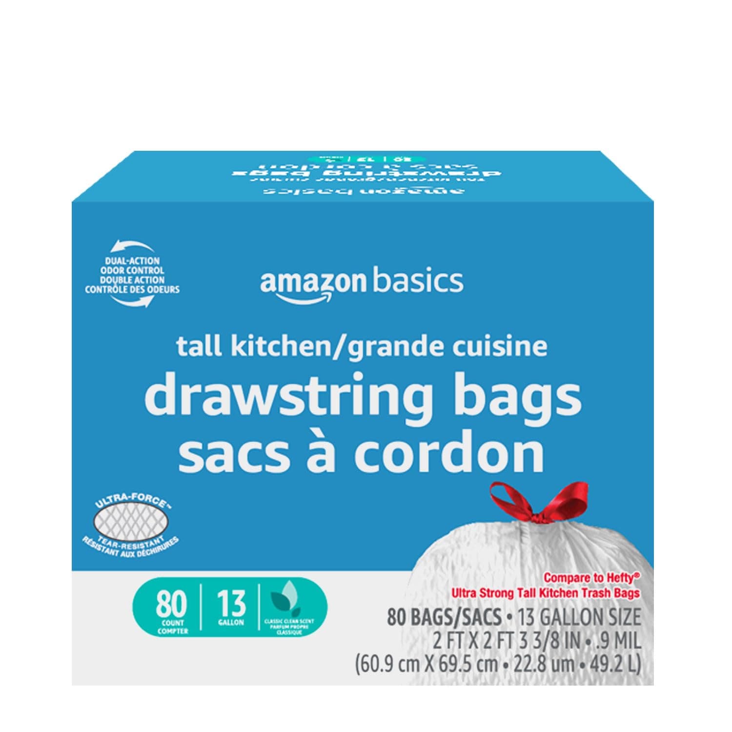 Odor-Controlled 13 Gallon Trash Bags Trending Now
