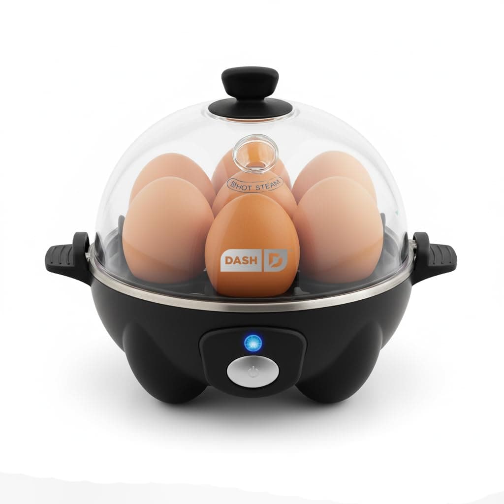 Perfectly Cooked Eggs with Dash Rapid Egg Cooker