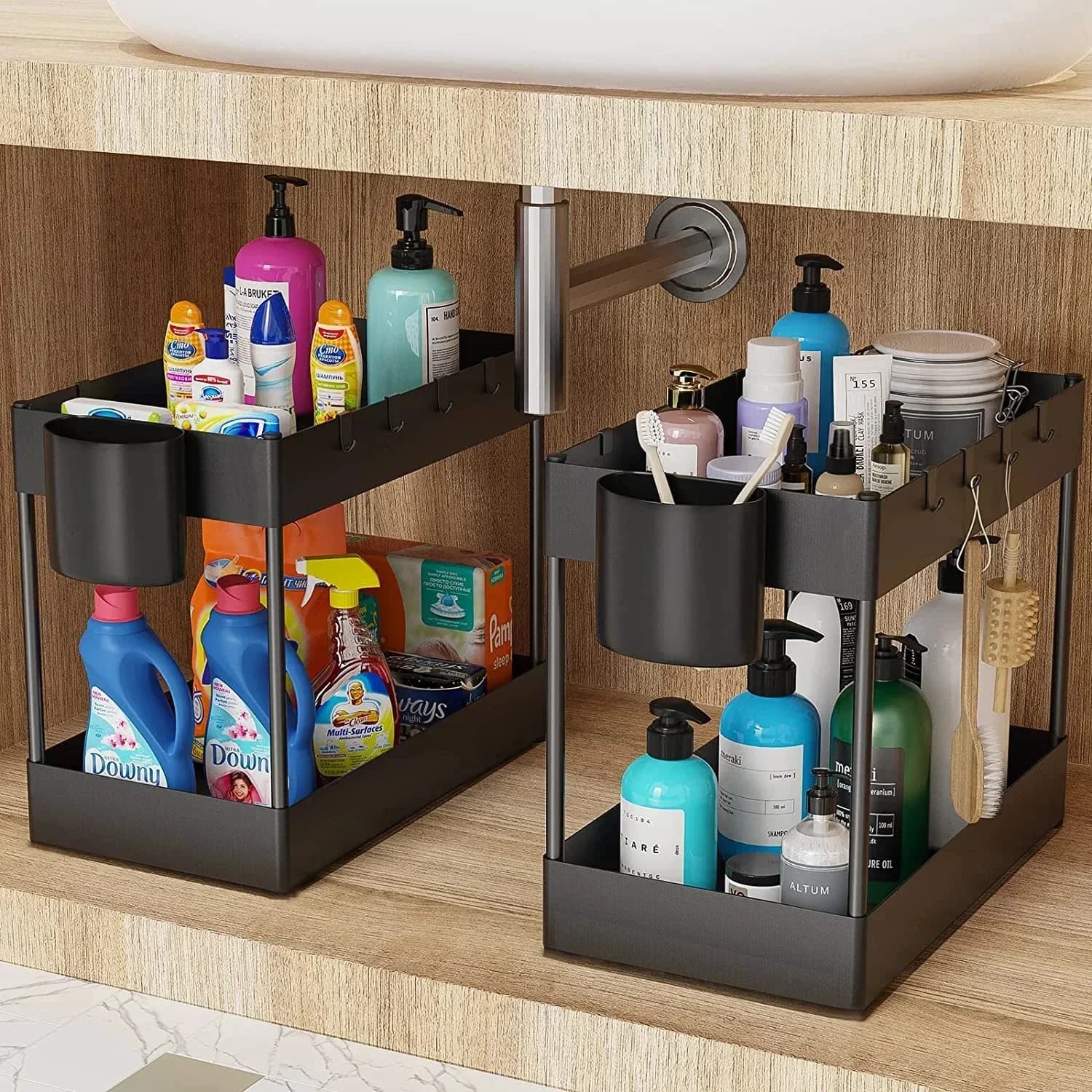Maximize Space with This Under Sink Organizer