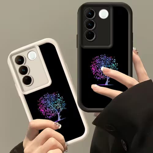 Colorful Tree of Life Phone Case for Vivo Models