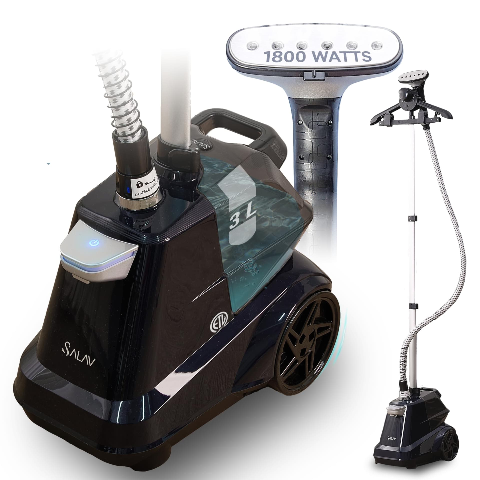 Powerful Heavy Duty Garment Steamer for Home &